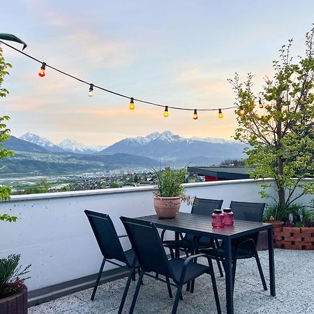 Sunny Mountain Loft - Terrace & Garden Lägenhet Thaur Exteriör bild