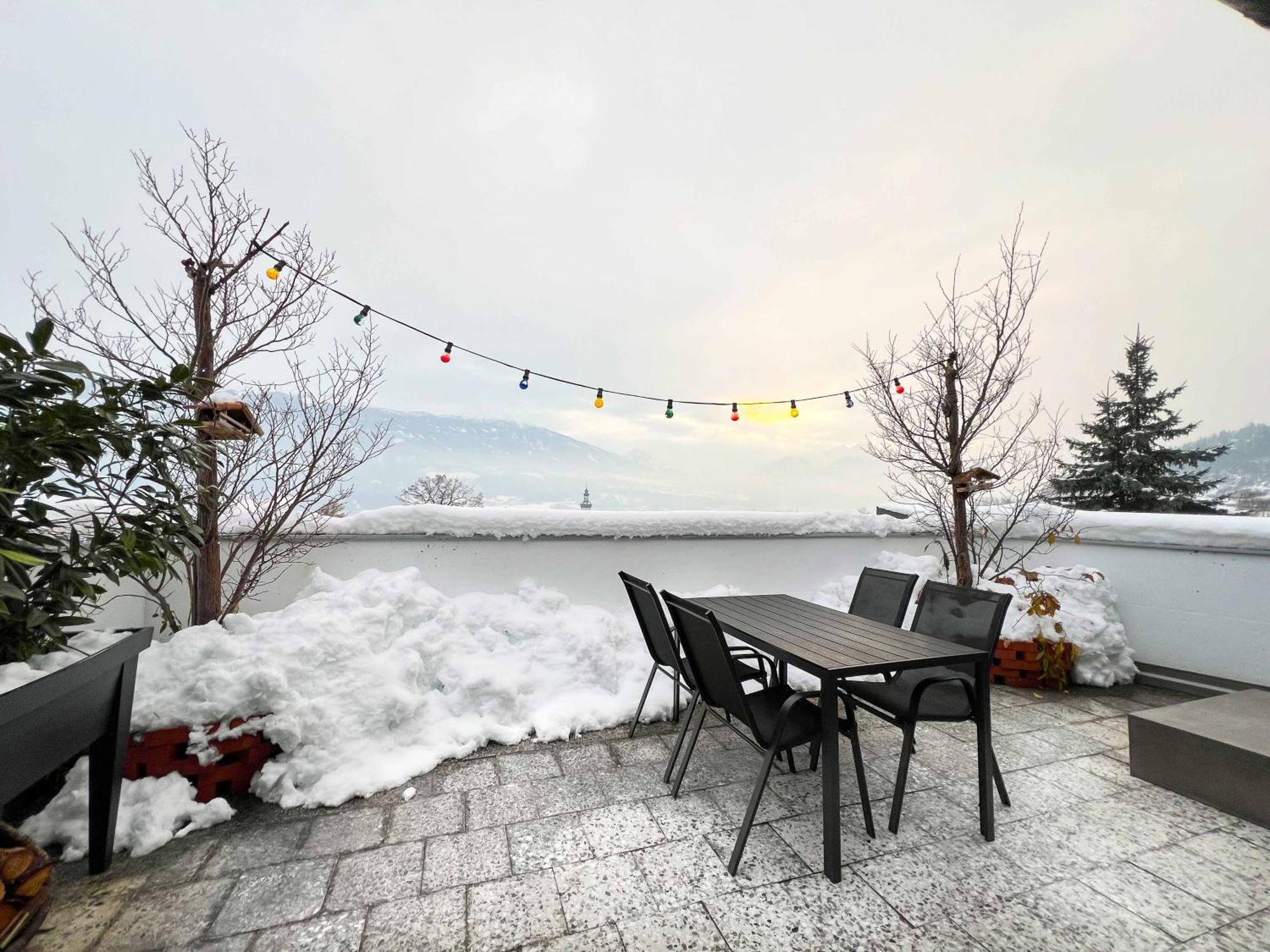 Sunny Mountain Loft - Terrace & Garden Lägenhet Thaur Exteriör bild